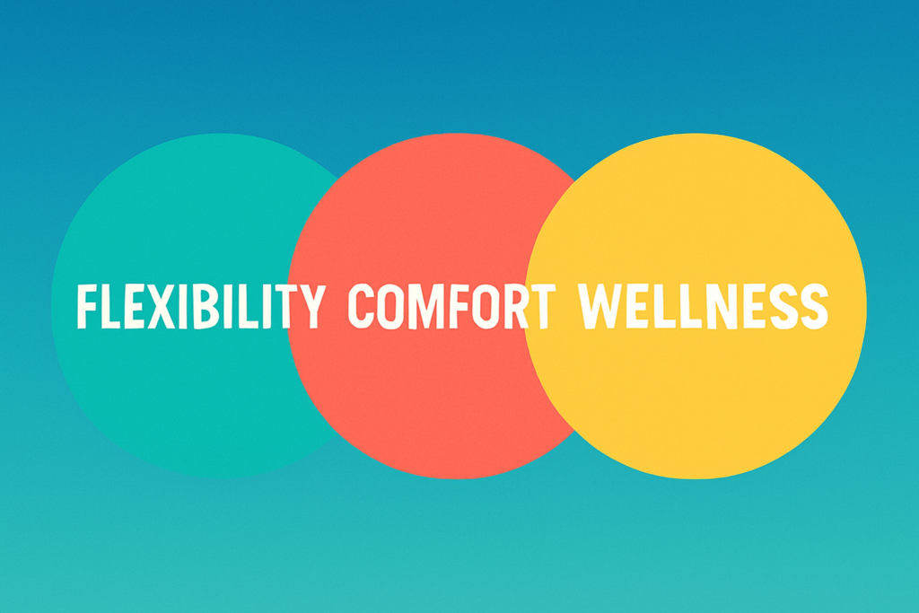 flexibility comfort wellness