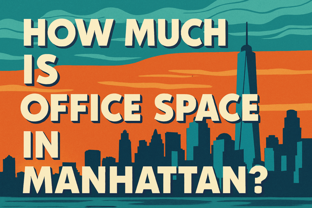 How Much Is Office Space in Manhattan
