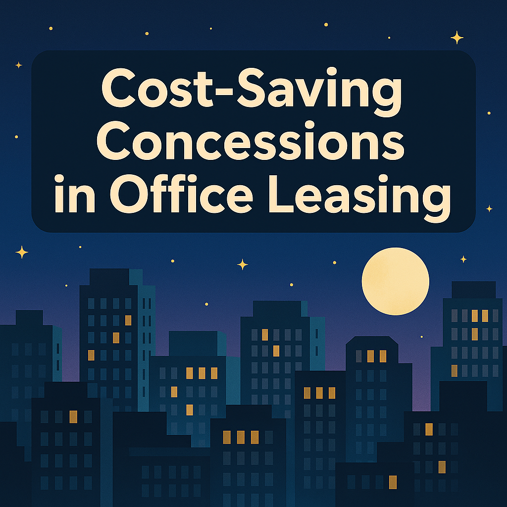 Cost Saving Concessions in Office Leasing