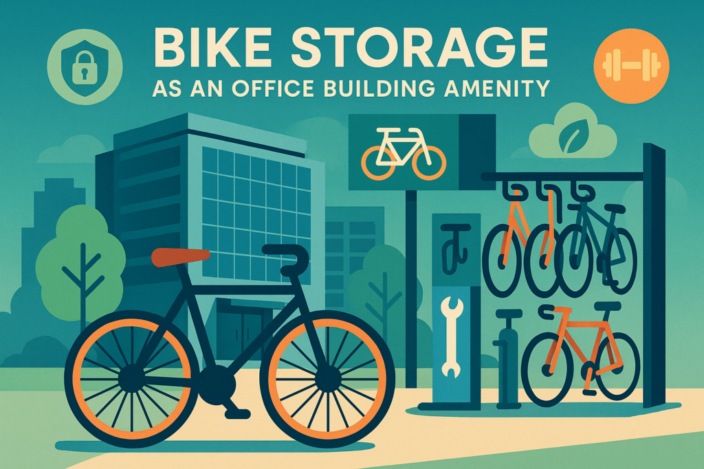Bike Storage as an Office Building Amenity