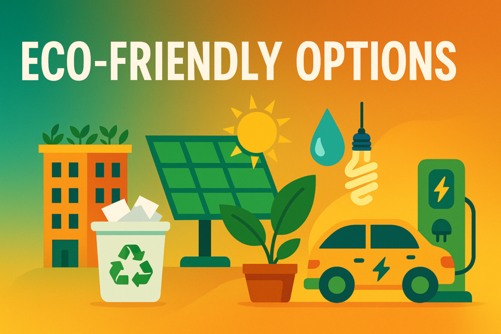 Eco-Friendly Options: Office Building Amenity