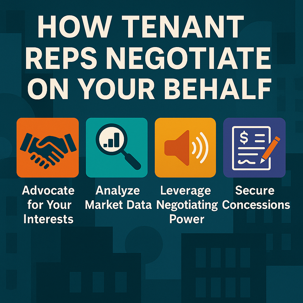 how tenant reps negotiate on your behalf