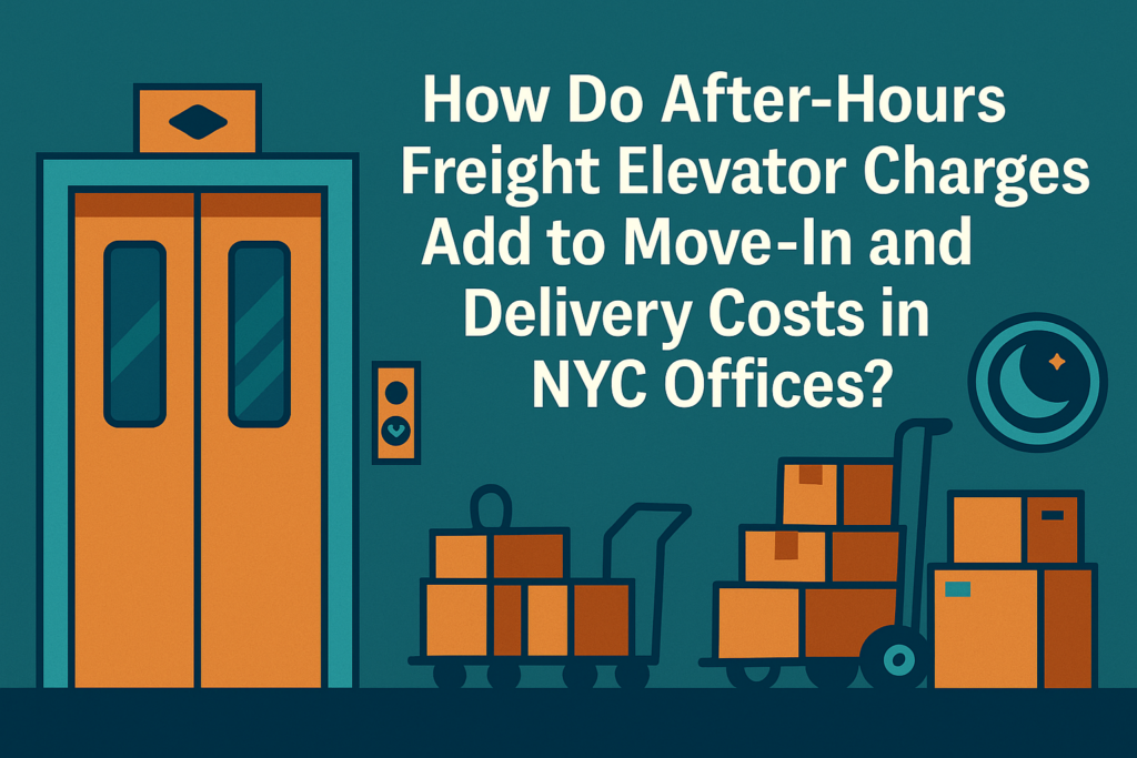 How Do After-Hours Freight Elevator Charges Add to Move-In and Delivery Costs in NYC Offices
