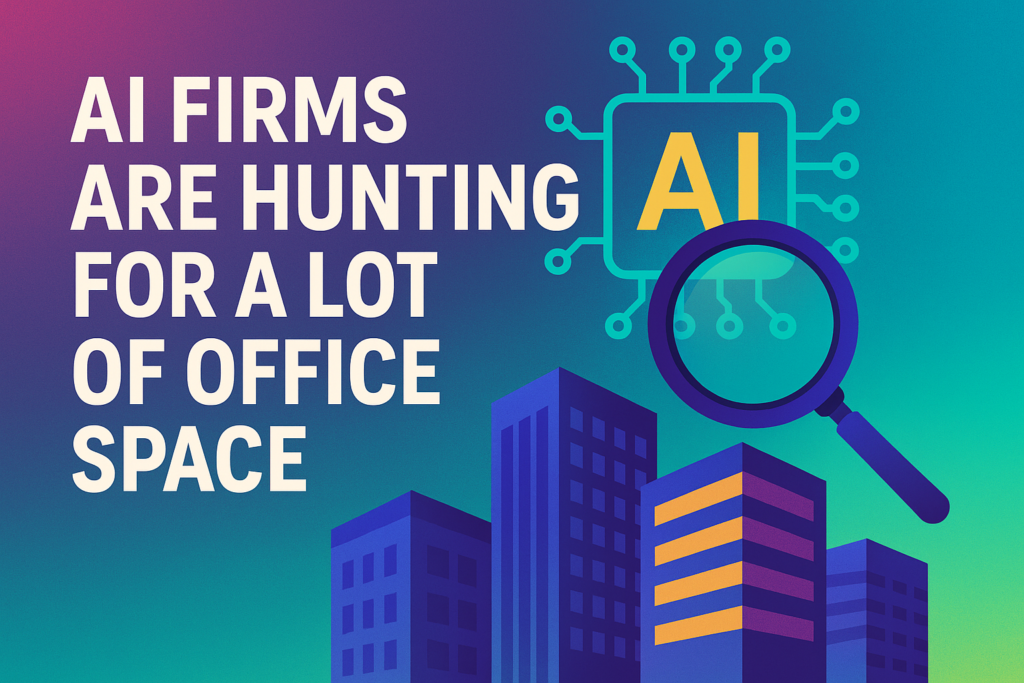 AI Firms Are Hunting for A Lot of Office Space