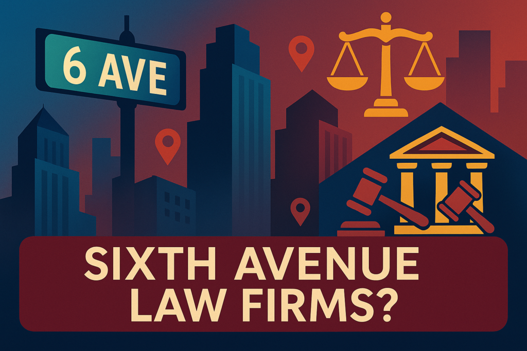 Are Manhattan Law Firms Still Clustering on Sixth Avenue