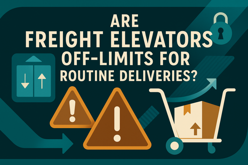 Do Leases Allow Tenants to Use Freight Elevators for Daily Deliveries or Only for Move-Ins