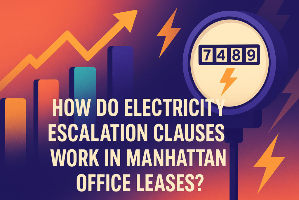 How Do Electricity Escalation Clauses Work in Manhattan Office Leases