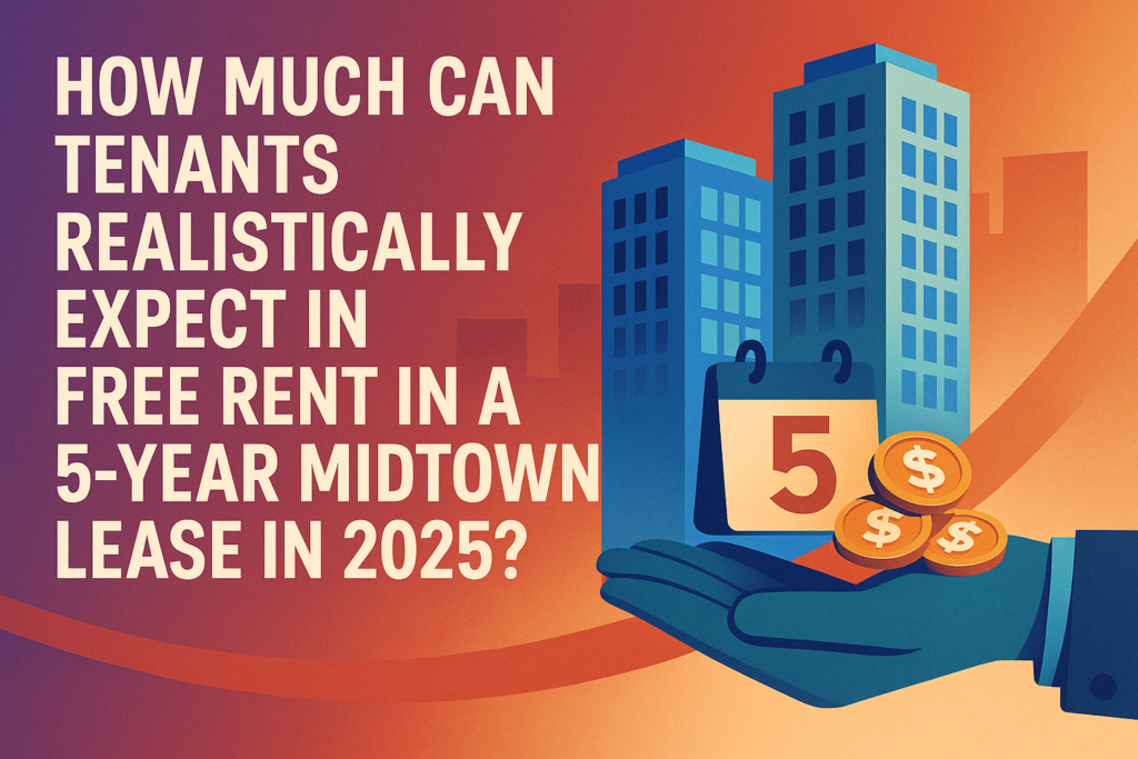 How Much Can Tenants Realistically Expect in Free Rent in a 5-Year Midtown Lease in 2025