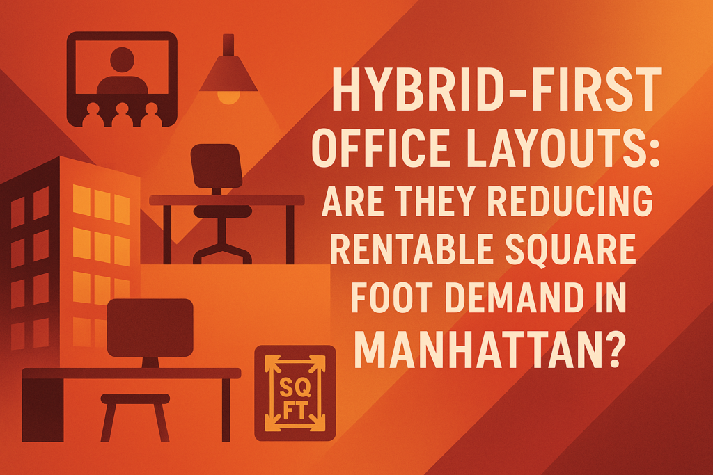 Hybrid-First Office Layouts: Are They Reducing Rentable Square Foot Demand in Manhattan