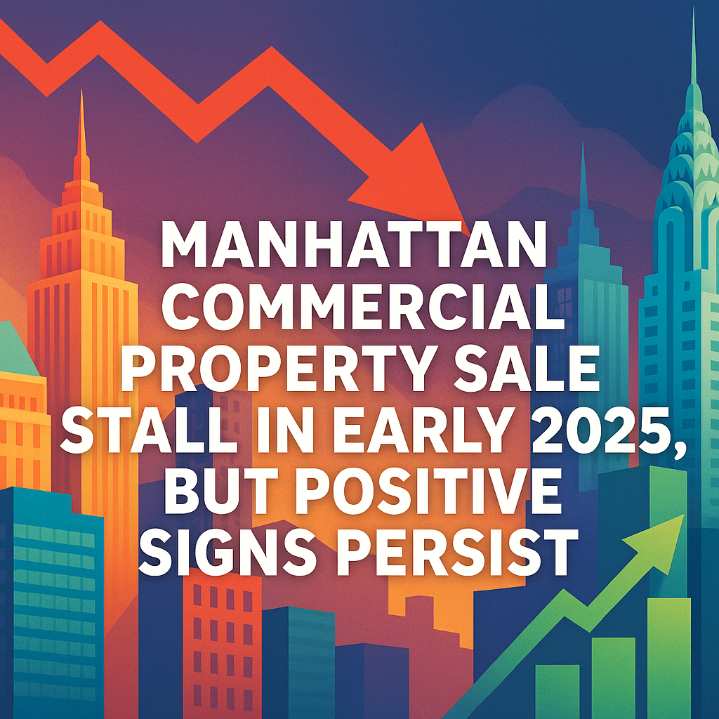 Manhattan Commercial Property Sales Stall in Early 2025, But Positive Signs Persist