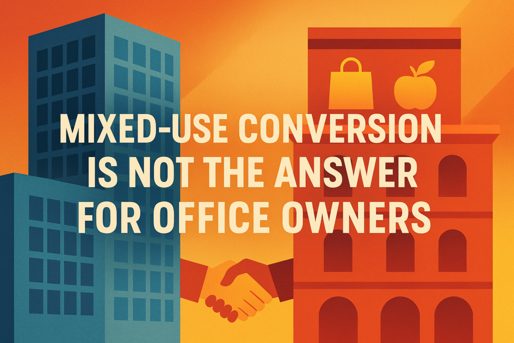 Mixed-Use Conversion Is Not the Answer for Office Owners