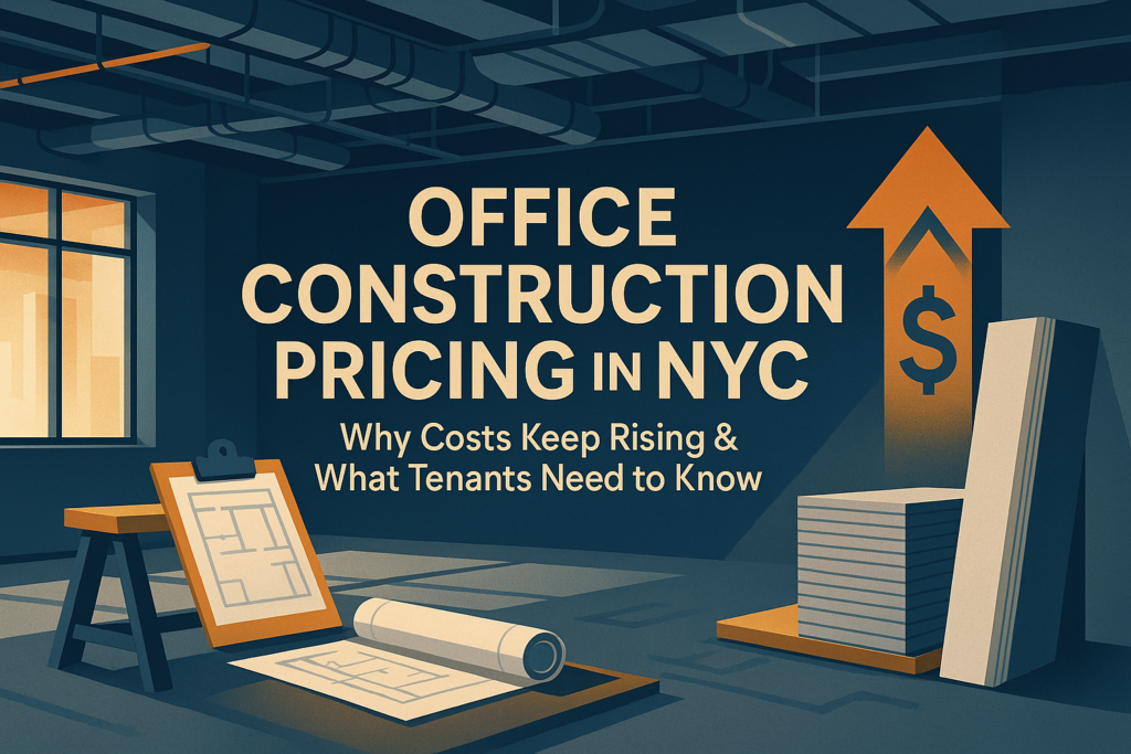 office construction pricing