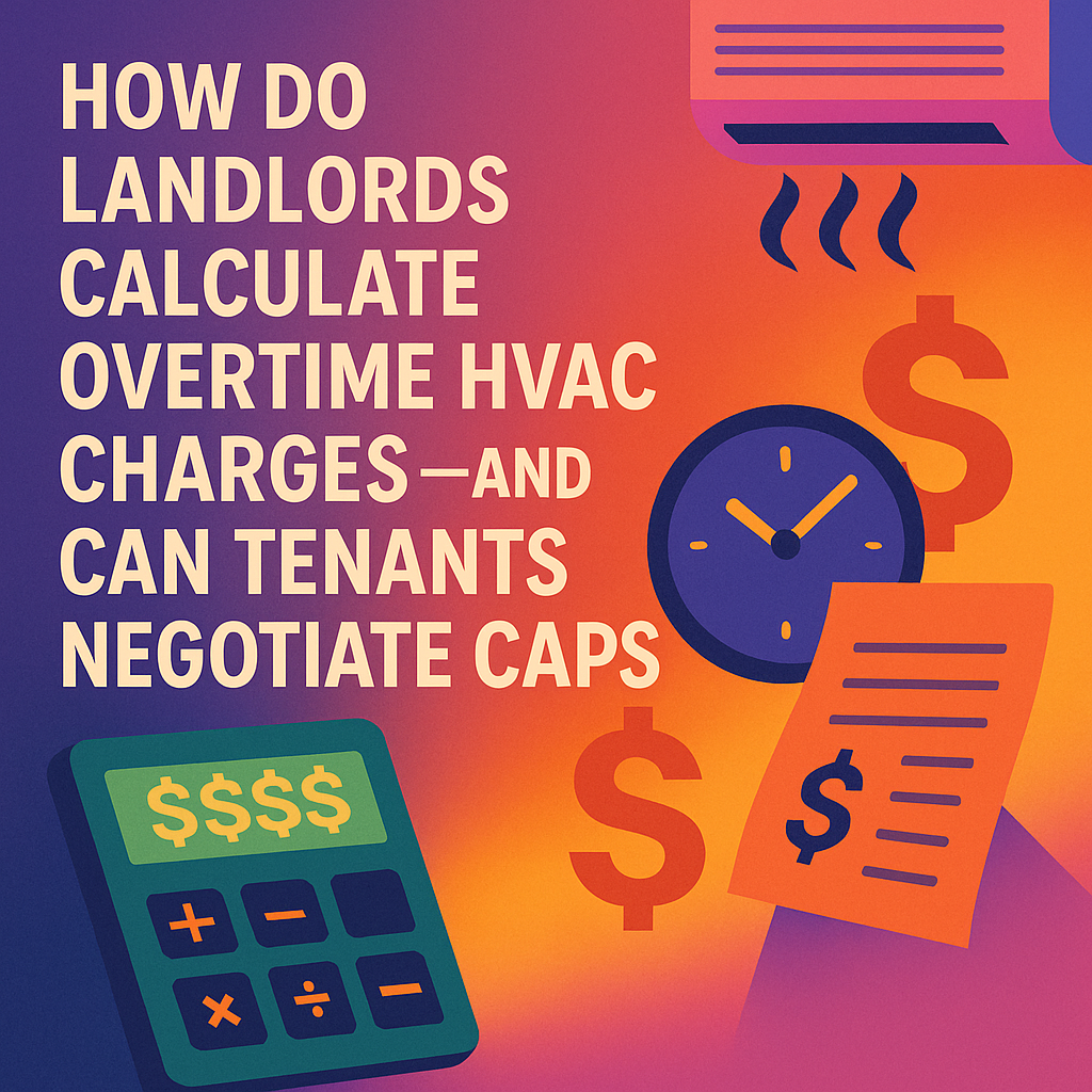 How Do Manhattan Landlords Calculate Overtime HVAC Charges
