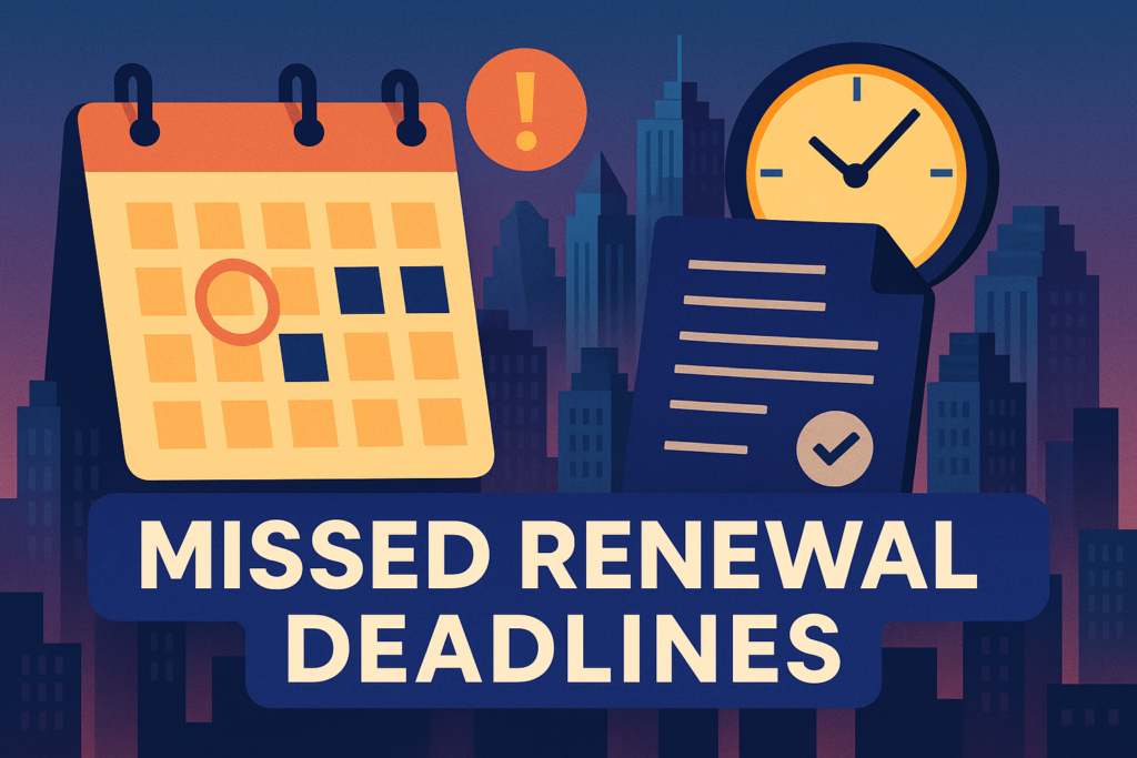 What Happens if a Tenant Misses the Renewal-Option Notice Deadline in a Manhattan Lease