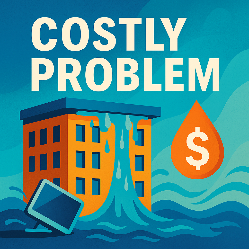 What Happens if a Tenant’s Office Is Damaged by Water Leaks from Another Floor