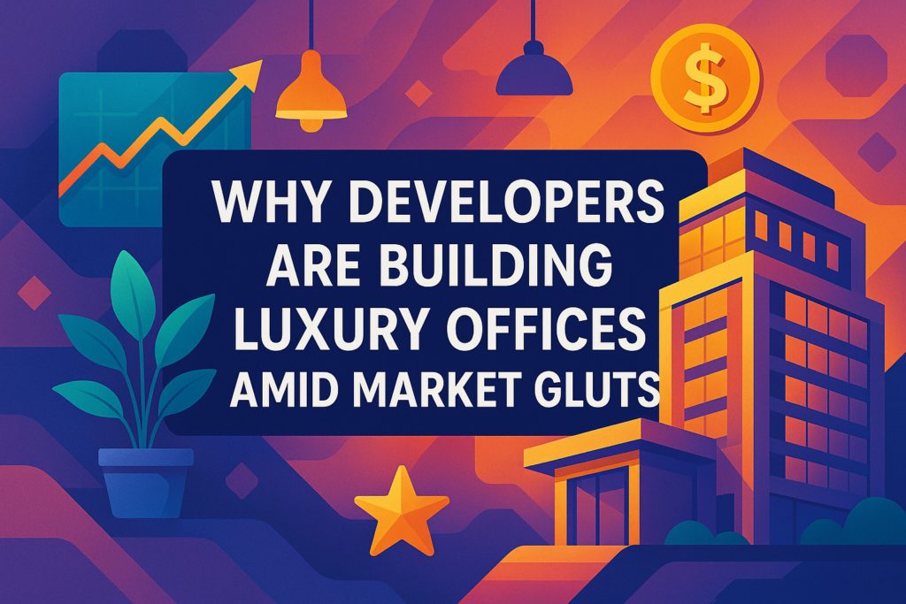 why developers are building luxury offices amid market gluts