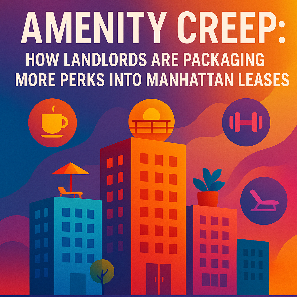 Amenity Creep: How Landlords Are Packaging More Perks Into Manhattan Leases