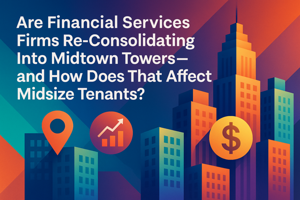 Are Financial Services Firms Re-Consolidating Into Midtown Towers—and How Does That Affect Midsize Tenants