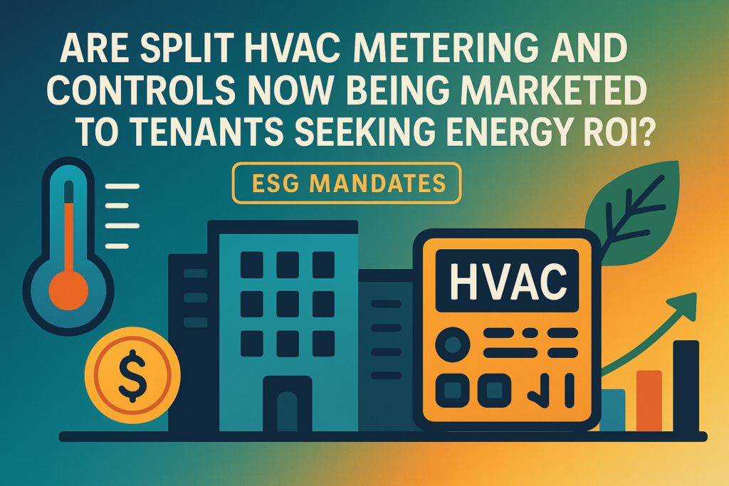 Are Split HVAC Metering and Controls Now Being Marketed to Tenants Seeking Energy ROI