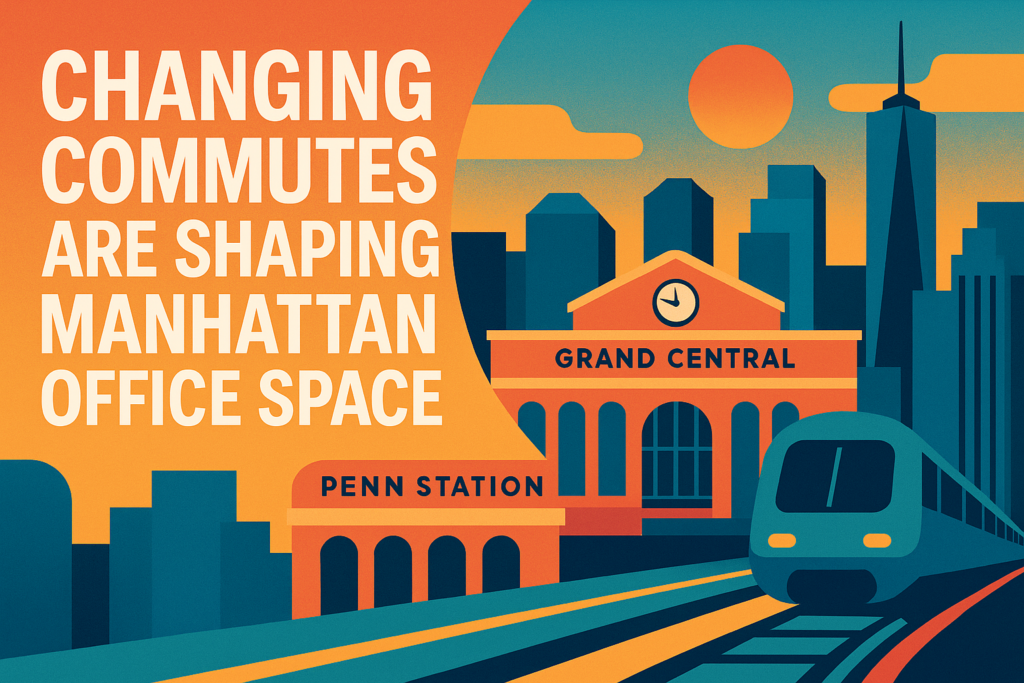 Changing Commutes Are Shaping Manhattan Office Space