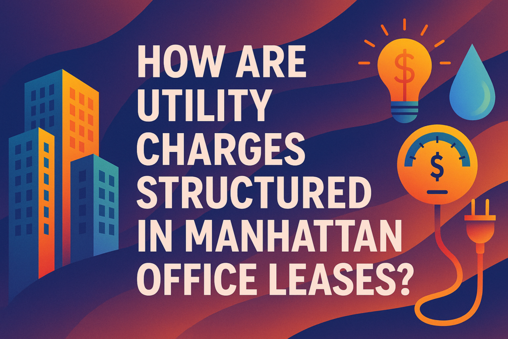 How Are Utility Charges Structured in Manhattan Office Leases