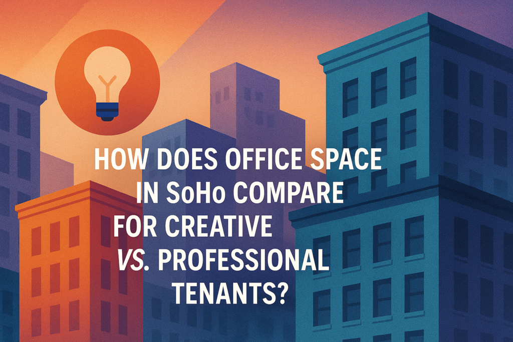 How Does Office Space in SoHo Compare for Creative vs. Professional Tenants