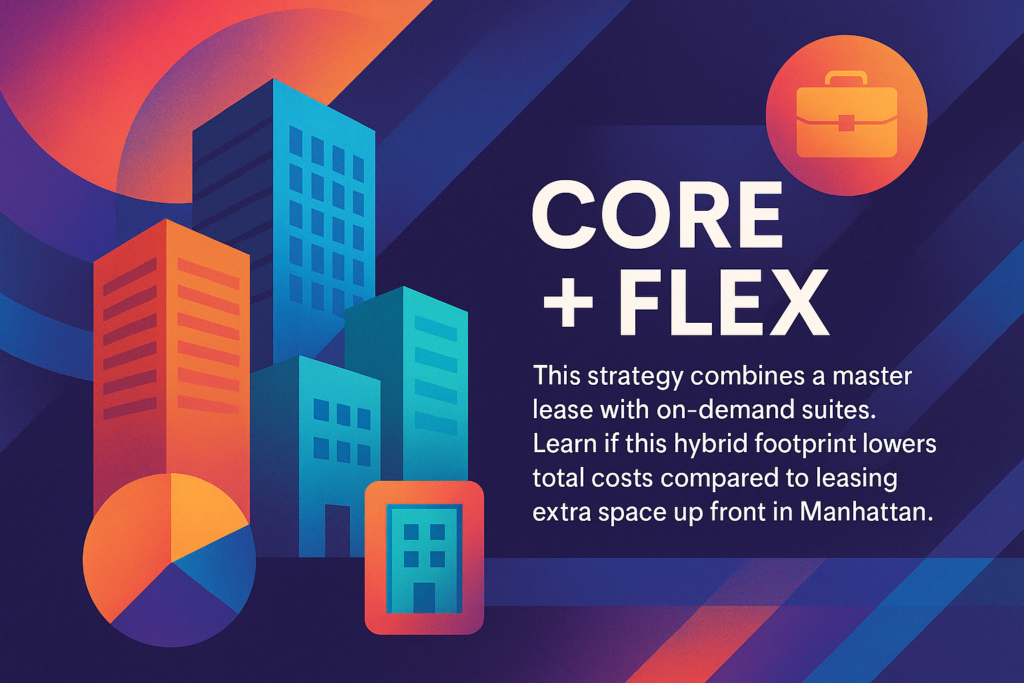Is a “Core + Flex” Approach Cheaper Than Leasing Extra Space Up Front