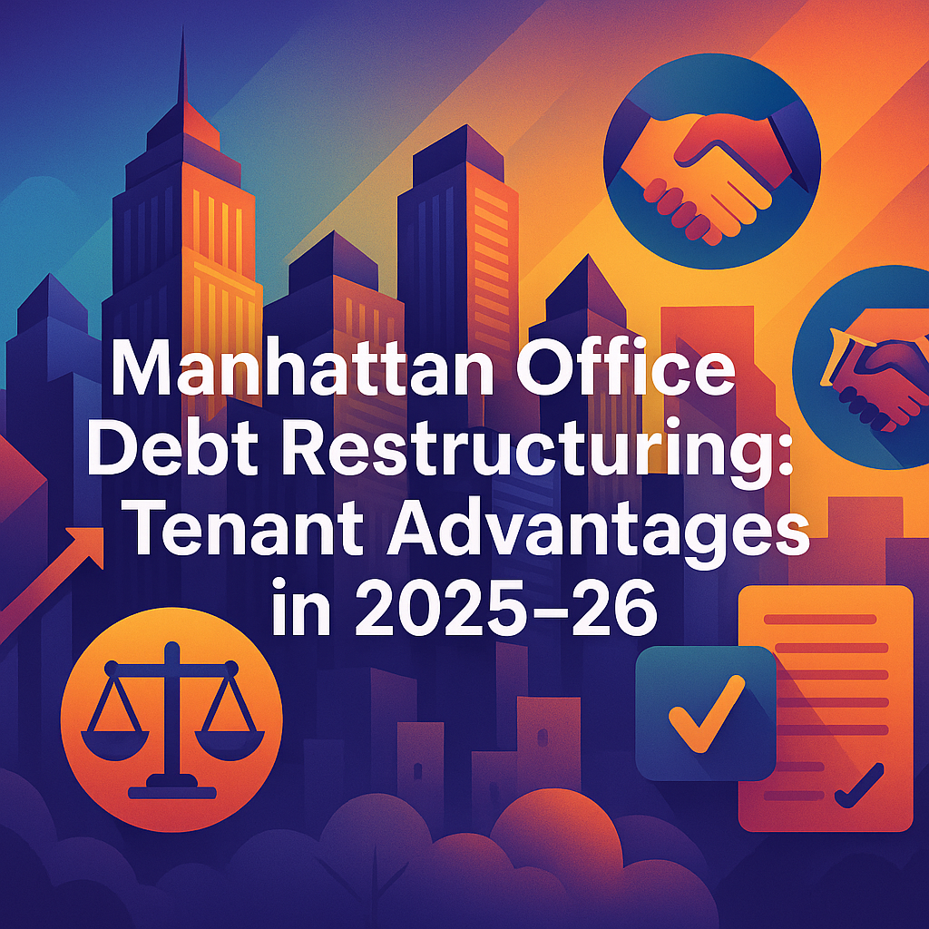 Manhattan Office Debt Restructuring: Tenant Advantages in 2025–26