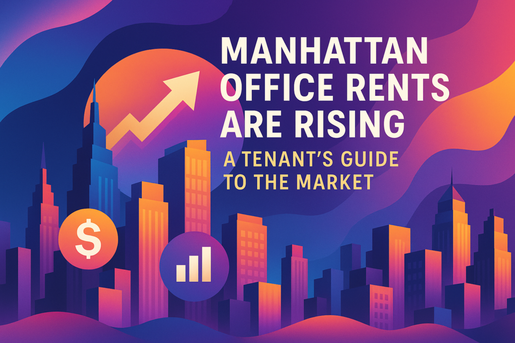 Manhattan Office Rents Are Rising: A Tenant’s Guide to the Market