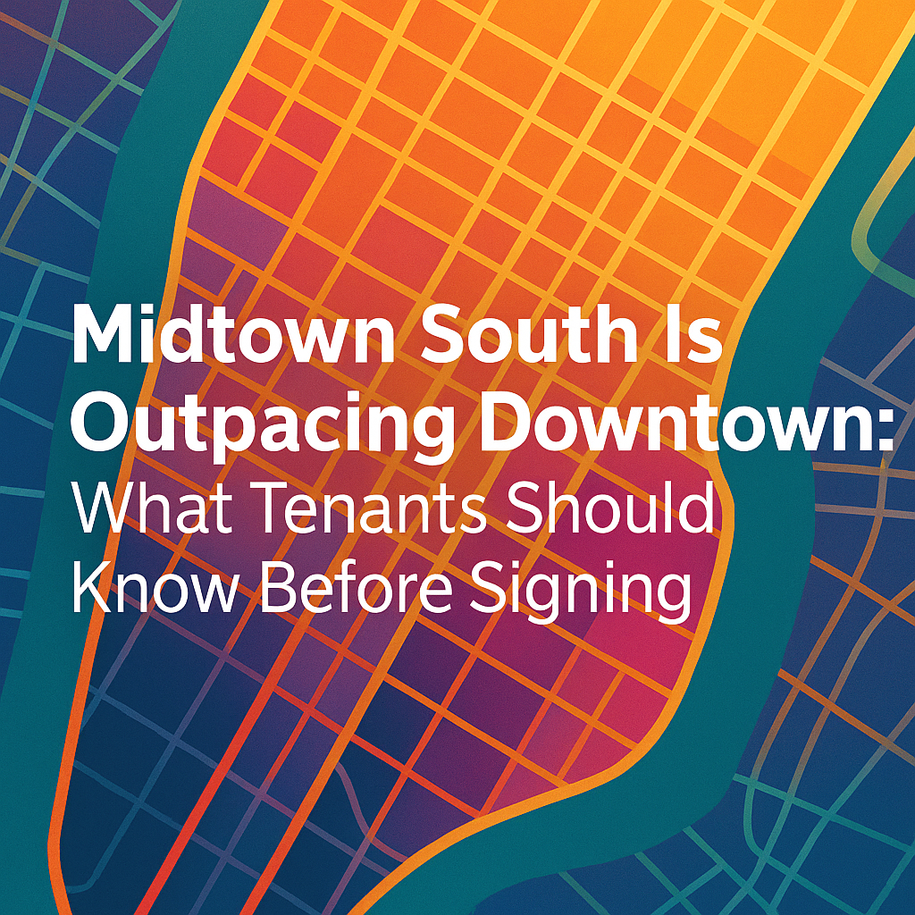 Midtown South Is Outpacing Downtown: What Tenants Should Know Before Signing