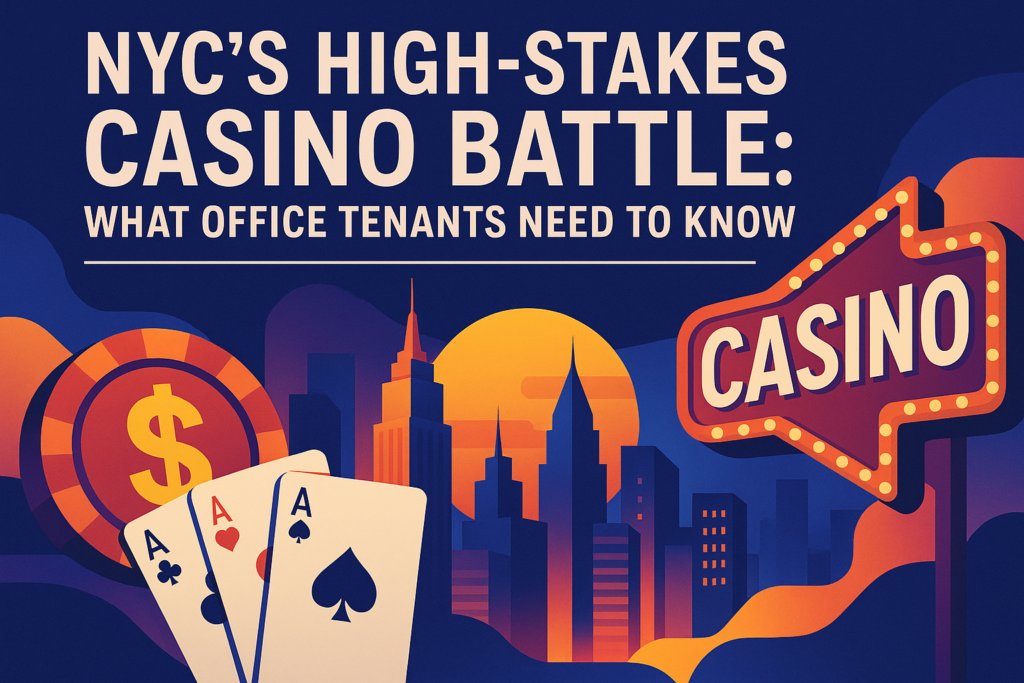 NYC’s High-Stakes Casino Battle: What Office Tenants Need to Know