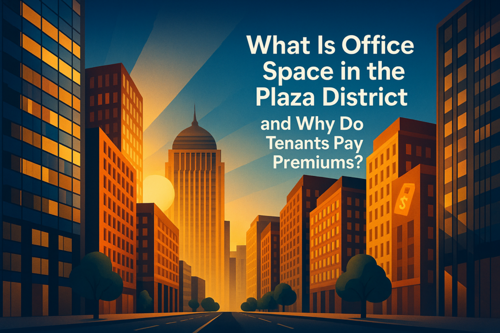 What Is Office Space in the Plaza District and Why Do Tenants Pay Premiums
