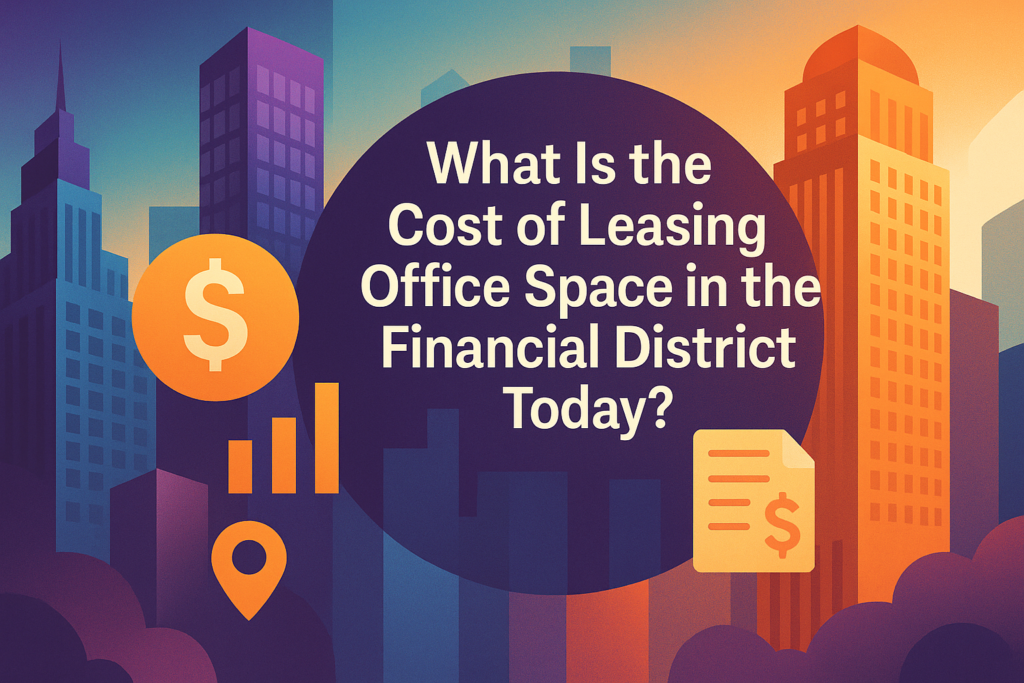 What Is the Cost of Leasing Office Space in the Financial District Today