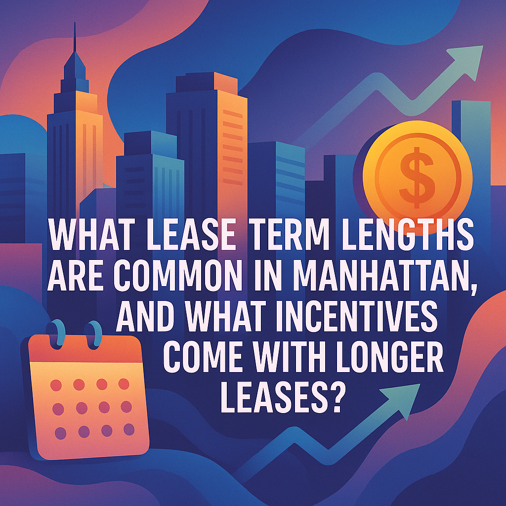 What Lease Term Lengths Are Common in Manhattan, and What Incentives Come With Longer Leases