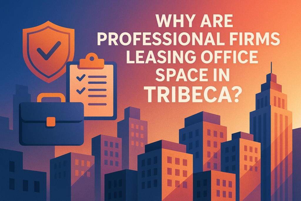 Photo inspiration: Fresh Look at Why Are Professional Firms Leasing Office Space In Tribeca