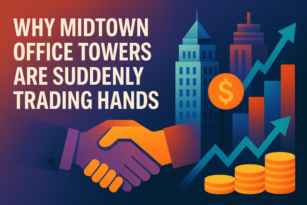 Why Midtown Office Towers Are Suddenly Trading Hands
