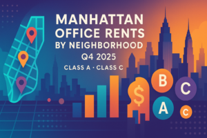 Manhattan Office Space Rental Cost by Neighborhood (Late 2025 Guide ...