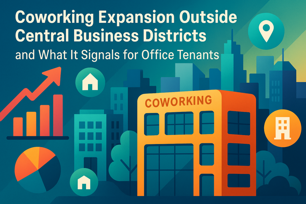 Coworking Expansion Outside Central Business Districts and What It Signals for Office Tenants