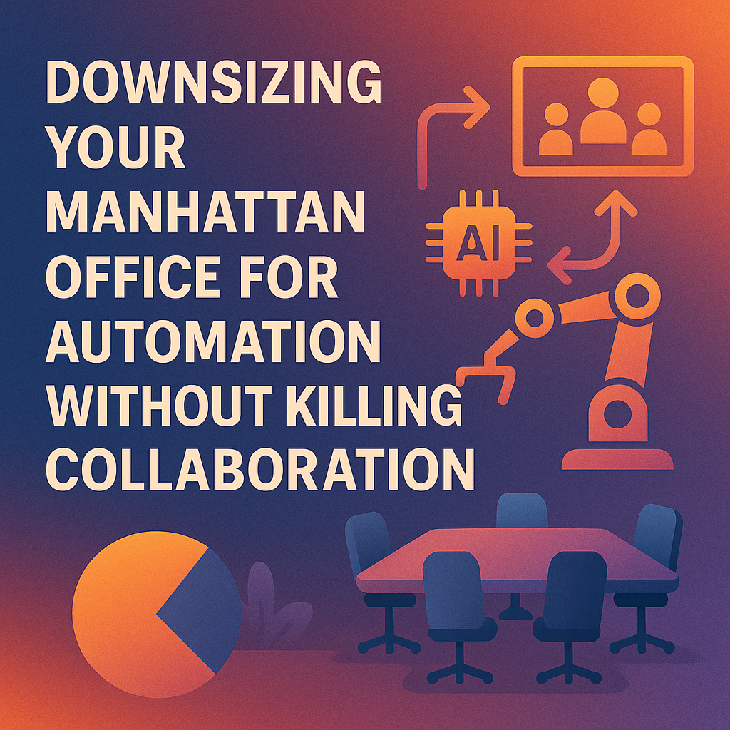 Downsizing Your Manhattan Office for Automation Without Killing Collaboration