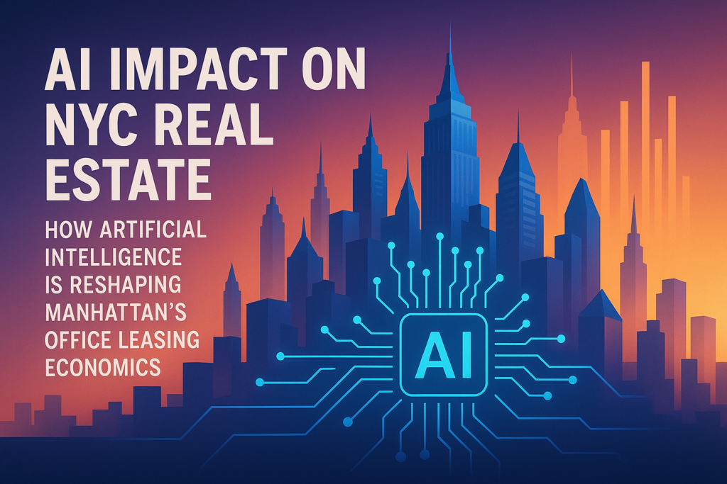 AI Impact on NYC Real Estate: How Artificial Intelligence Is Reshaping Manhattan’s Office Leasing Economics