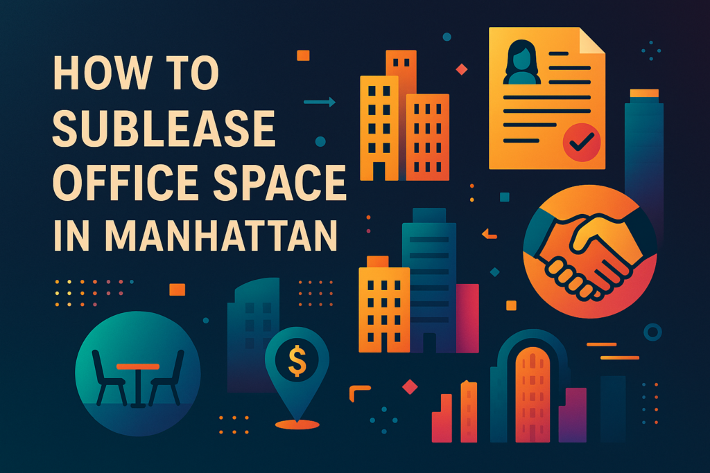 How to Sublease Office Space in Manhattan (and Why It’s Perfect for Startups)