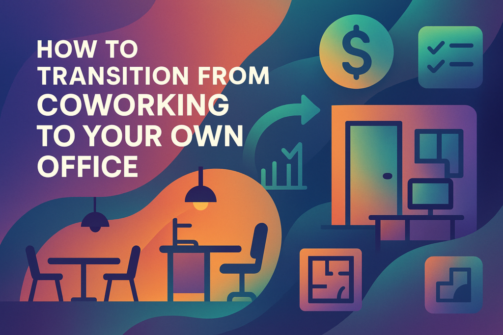How to Transition from Coworking to Your Own Office