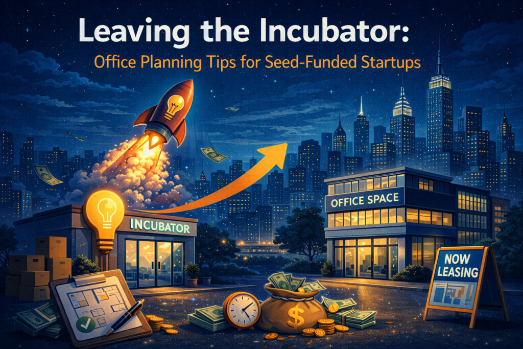 Leaving the Incubator: Office Planning Tips for Seed-Funded Startups