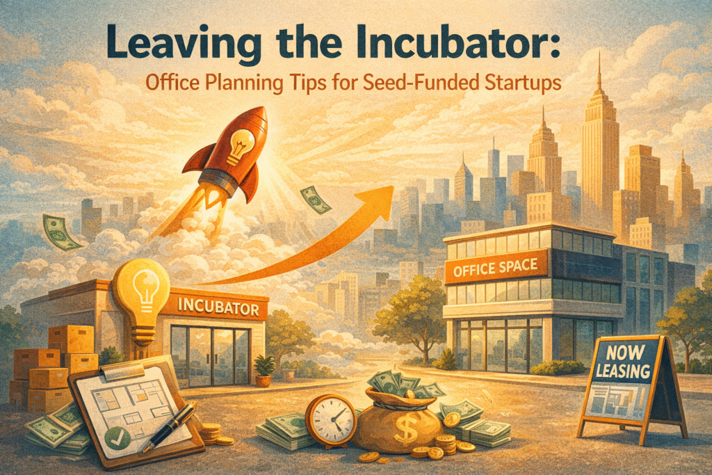 Leaving the Incubator: Office Planning Tips for Seed-Funded Startups