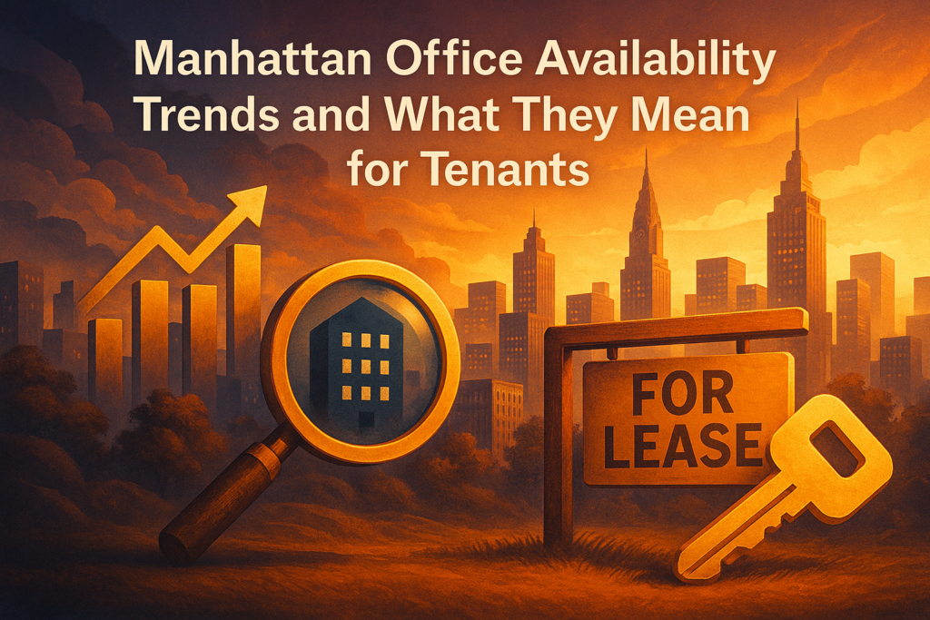 Manhattan Office Availability Trends and What They Mean for Tenants