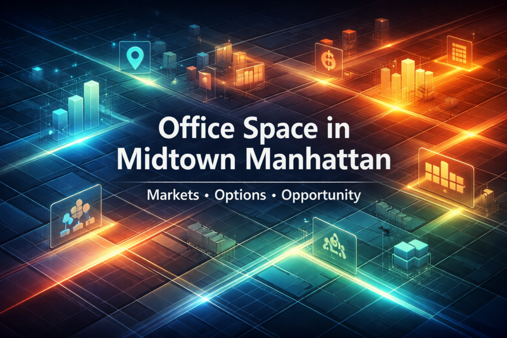 Office Space Midtown Manhattan - Markets - Options - Opportunity