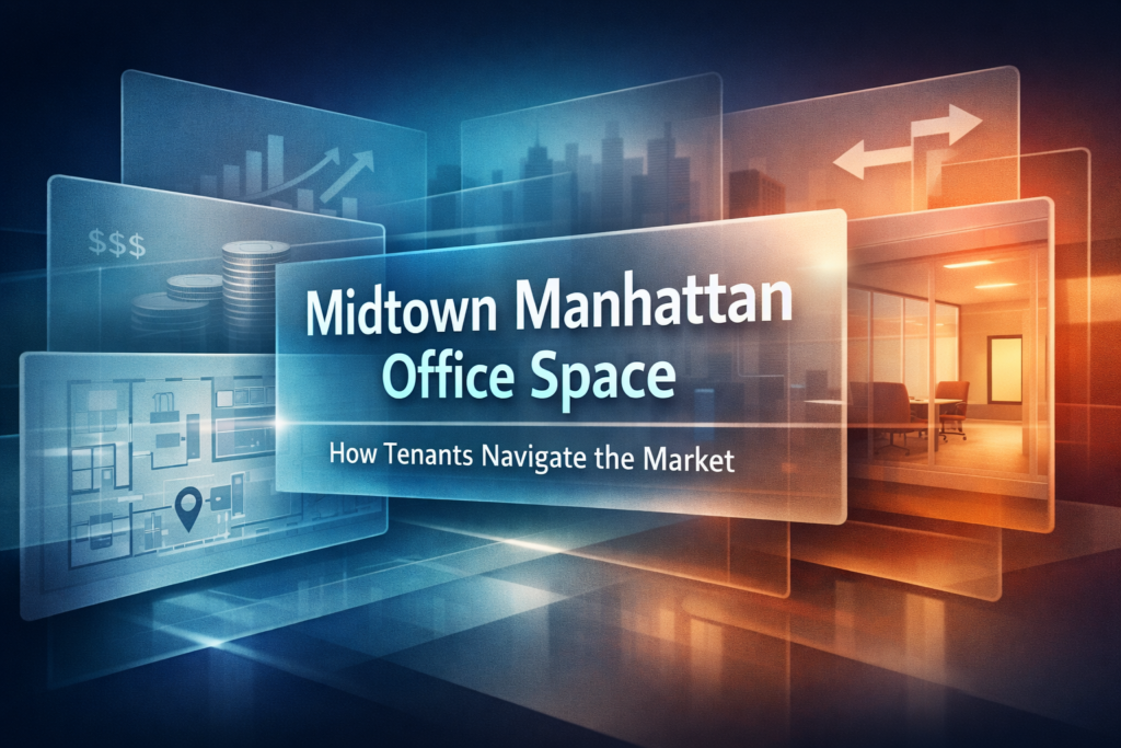 Office Space Midtown Manhattan - How Tenants Navigate the Market