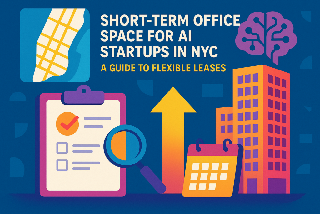 Short-Term Office Space for AI Startups in NYC – A Guide to Flexible Leases
