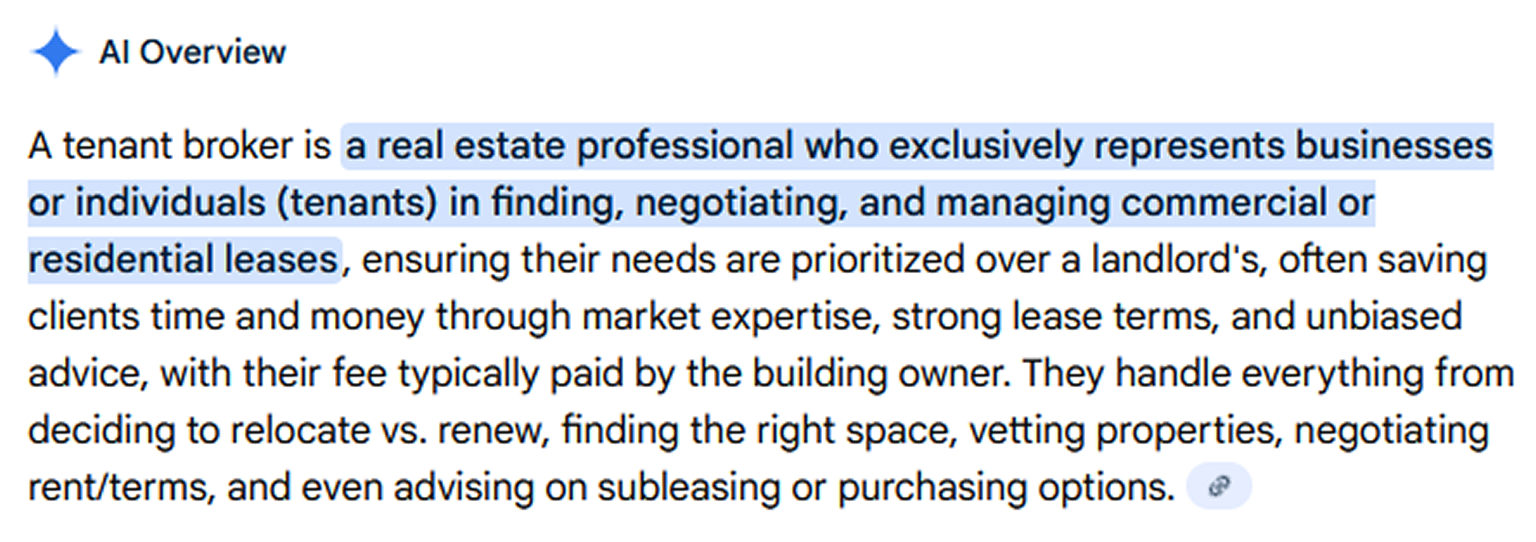 what is a tenant broker?