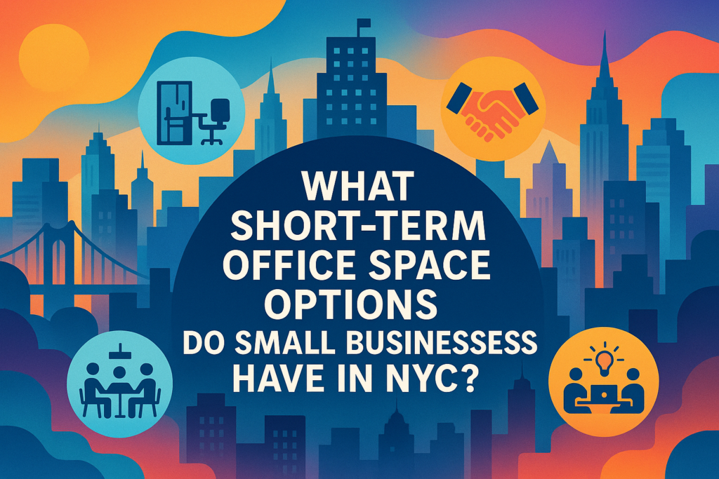 What Short-Term Office Space Options Do Small Businesses Have in NYC?